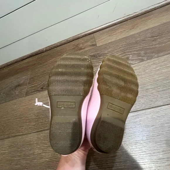 Toddler Sperry Saltwater Duck Boots Pink - Picture 7 of 9
